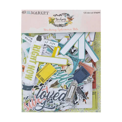 49 & Market- Birdsong Ephemera Bits