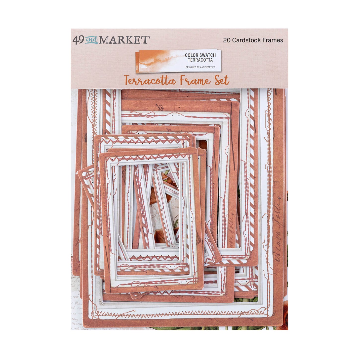 49 & Market- Color Swatch Terracotta Frame Set