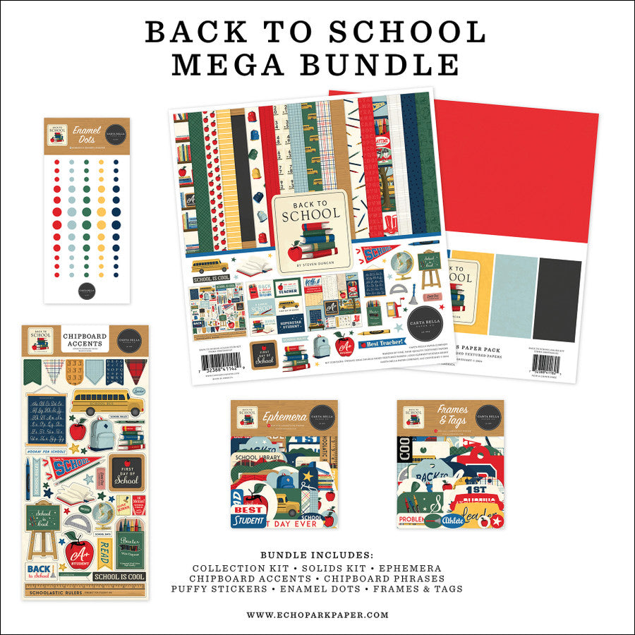 Carta Bella - Back To School Mega Bundle