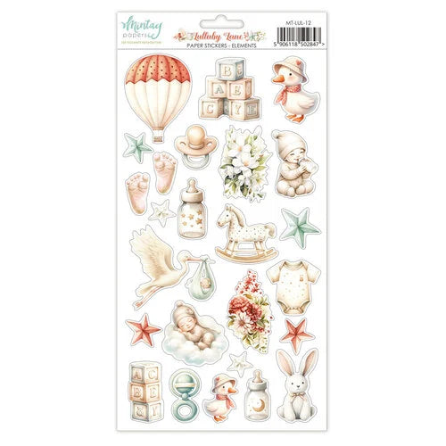 Mintay Papers - Lullaby Lane 6x12 Element Stickers