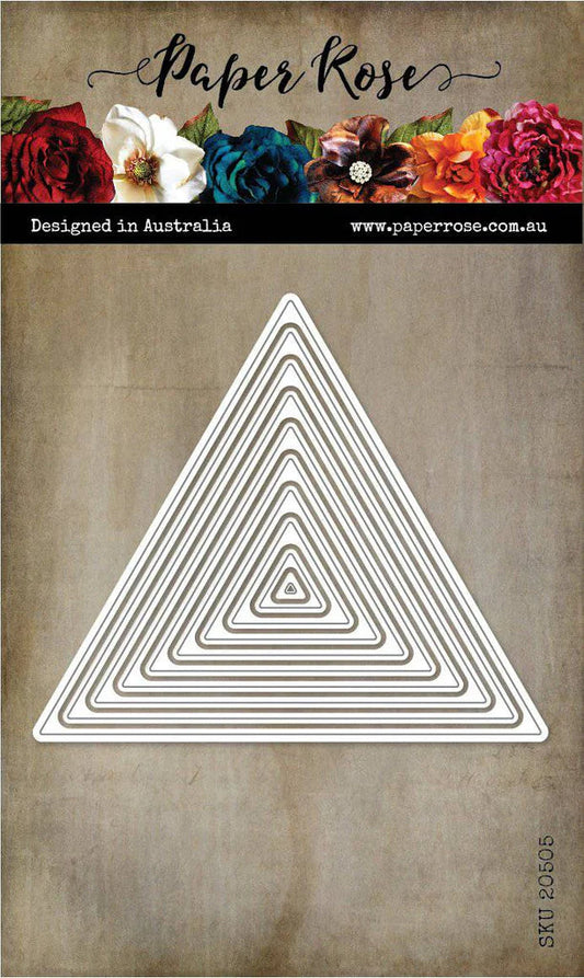 Paper Rose Studio - Nesting Triangle Cutting Die