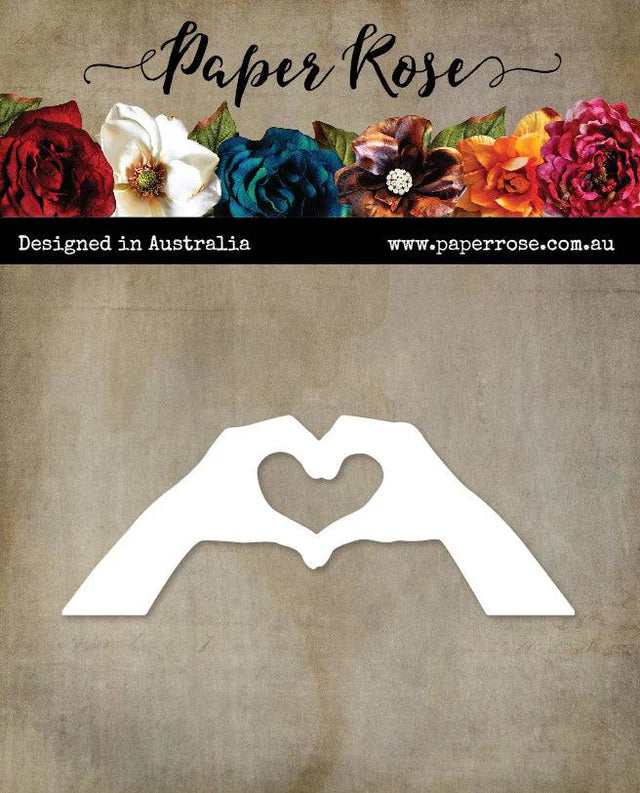 Paper Rose Studio - Love Heart Hands Cutting Die