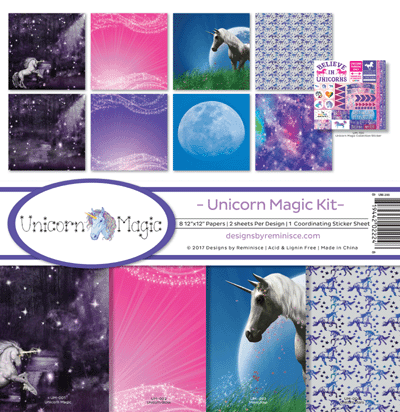 Designs By Reminisce - Unicorn Magic 12x12 Kit
