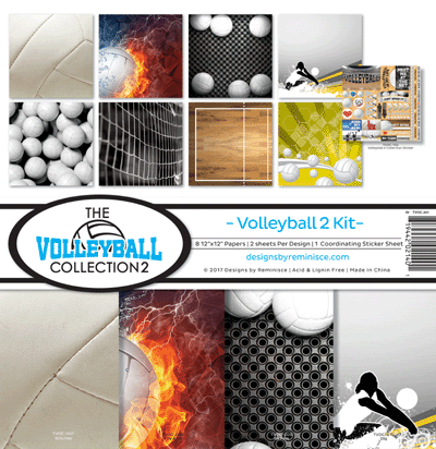 Designs By Reminisce - Volleyball 2 Kit