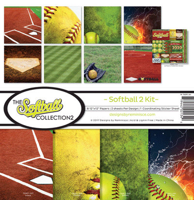 Designs By Reminisce - Softball 2 Kit