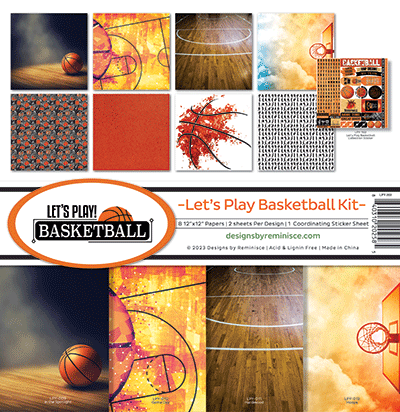 Designs By Reminisce - Let’s Play! Basketball Kit