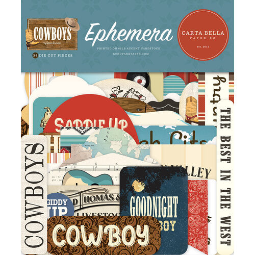 Carta Bella - Cowboys Ephemera