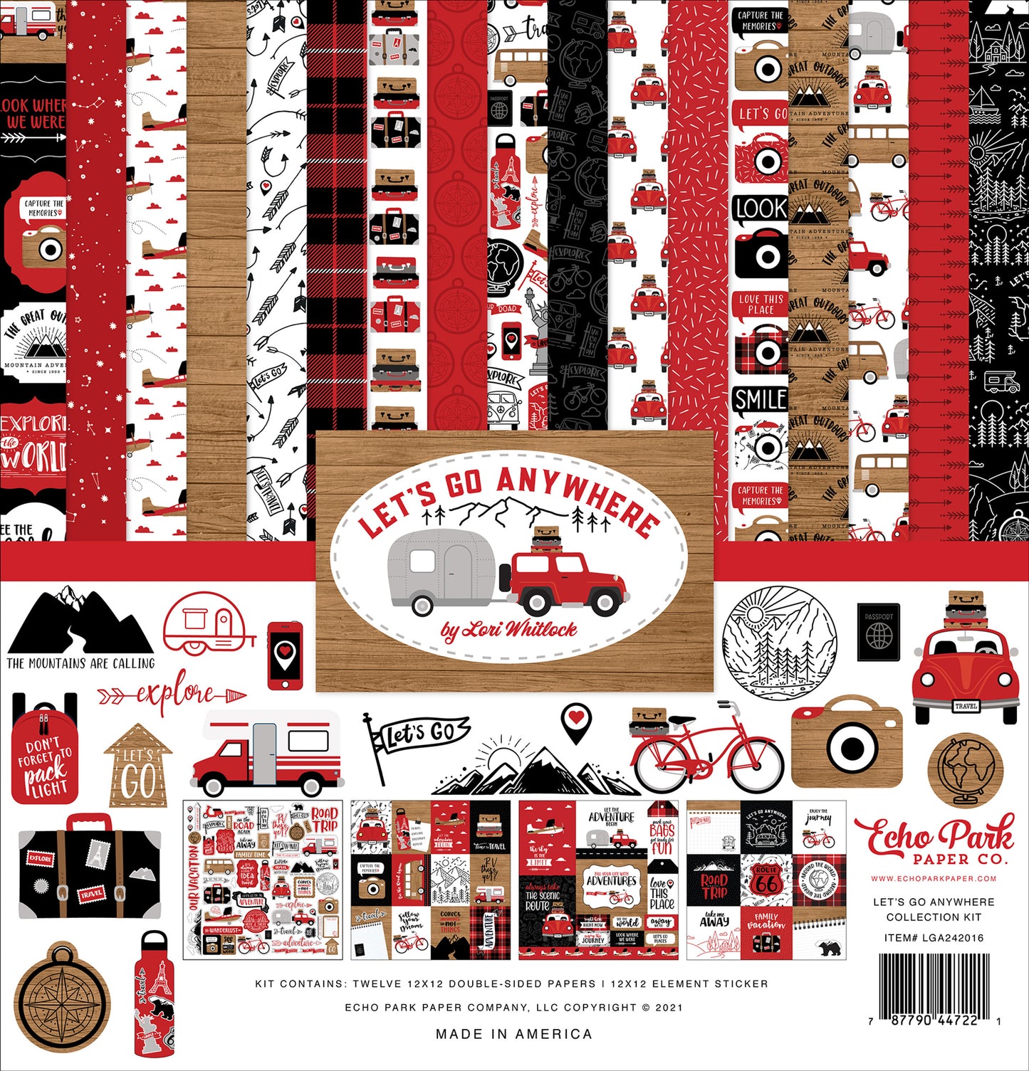 Echo Park - Let's Go Anywhere Collection Kit