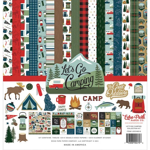 Echo Park - Let's Go Camping - Collection Kit