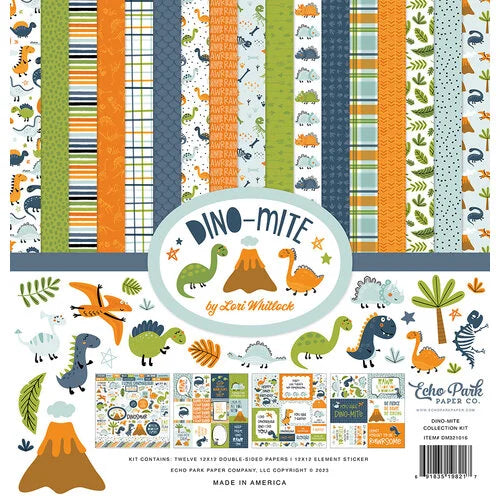 Echo Park - Dino-Mite 12x12 Collection Kit