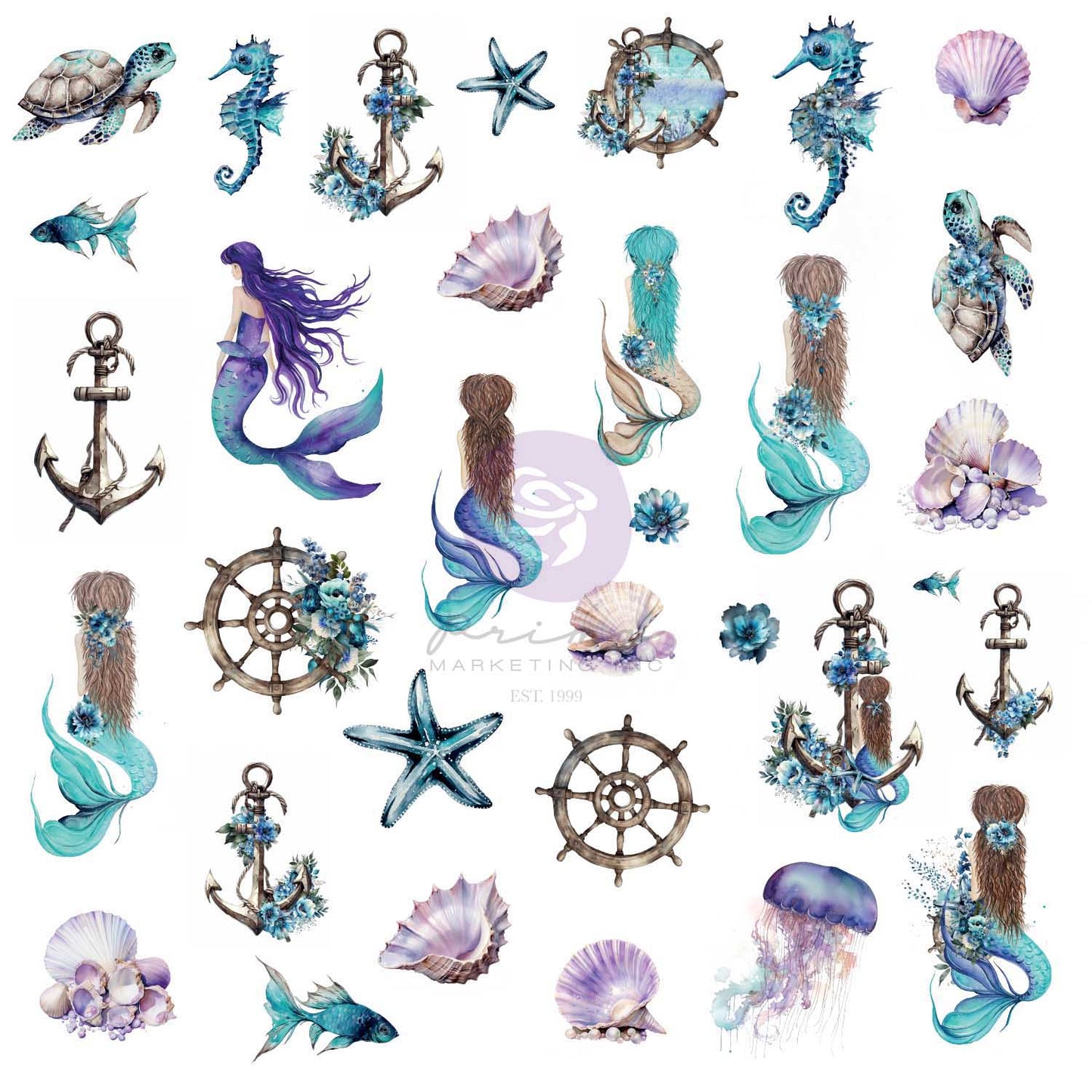 Prima Marketing - A Mermaid's Tale Ephemera