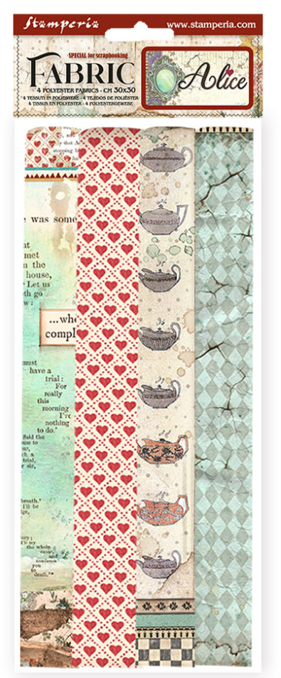 Stamperia - Alice Forever Fabric