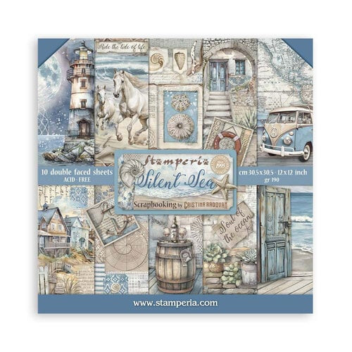 Stamperia - Silent Sea Scrapbooking Paper