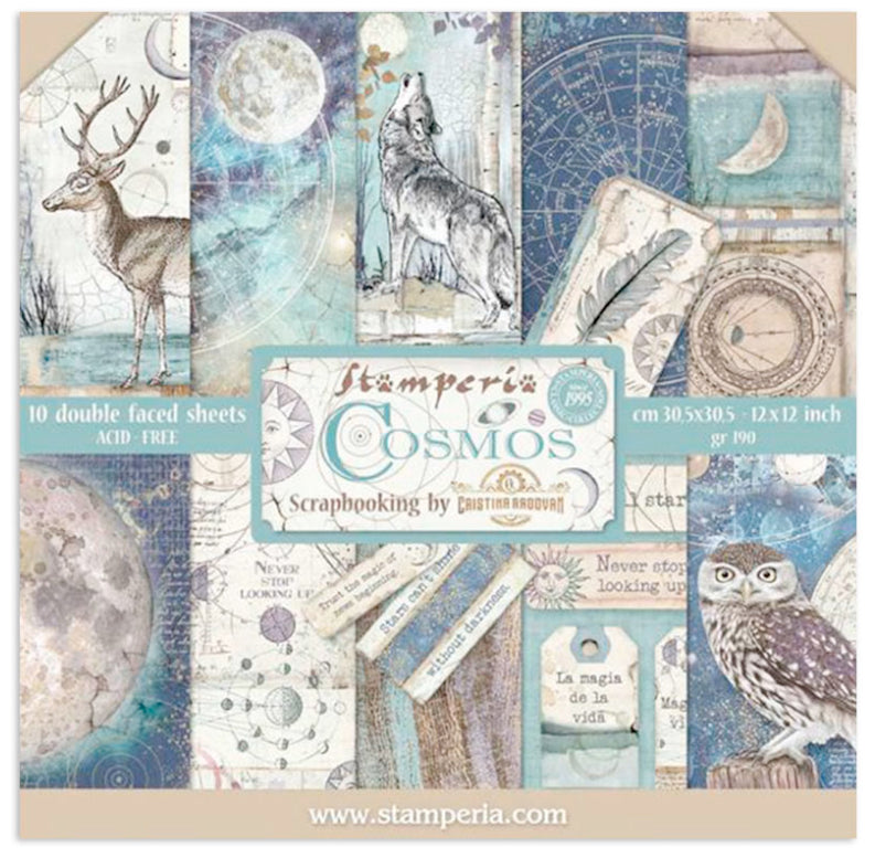 Stamperia - Cosmos Scrapbooking Paper