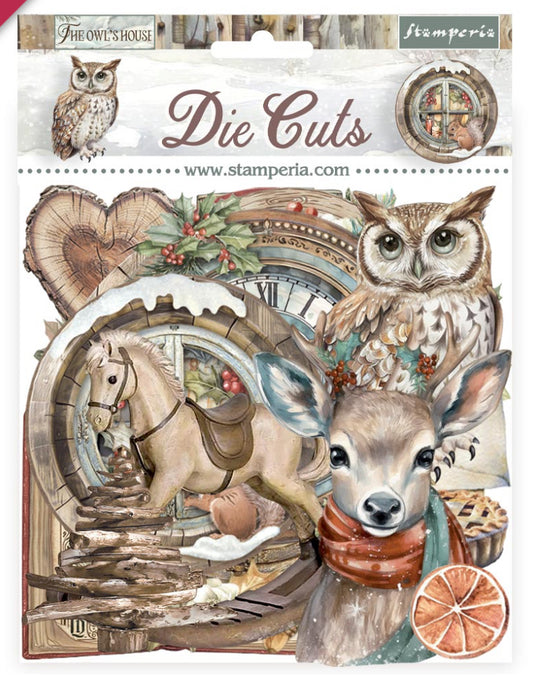 Stamperia - The Owl’s House Die Cuts