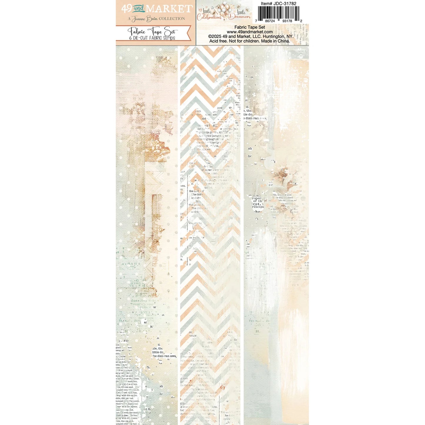 49 & Market - Little Dreamer - Fabric Tape Set