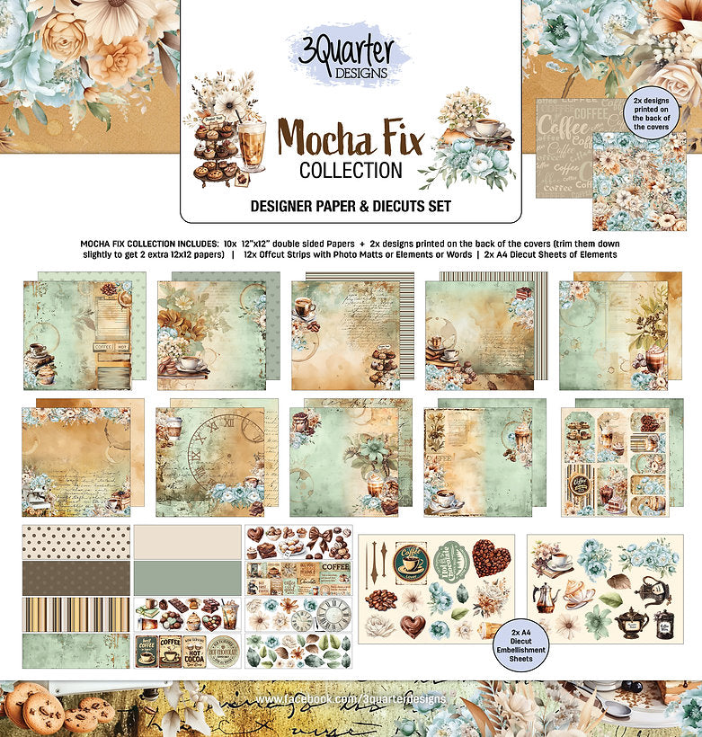 3 Quarter Designs - Mocha Fix Collection