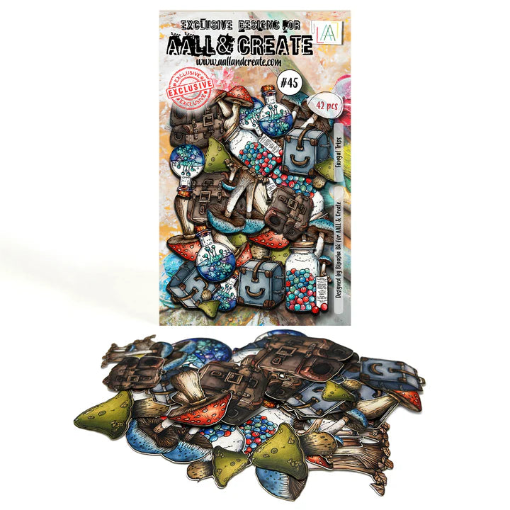 AALL & CREATE - Fungal Trips Ephemera Pack