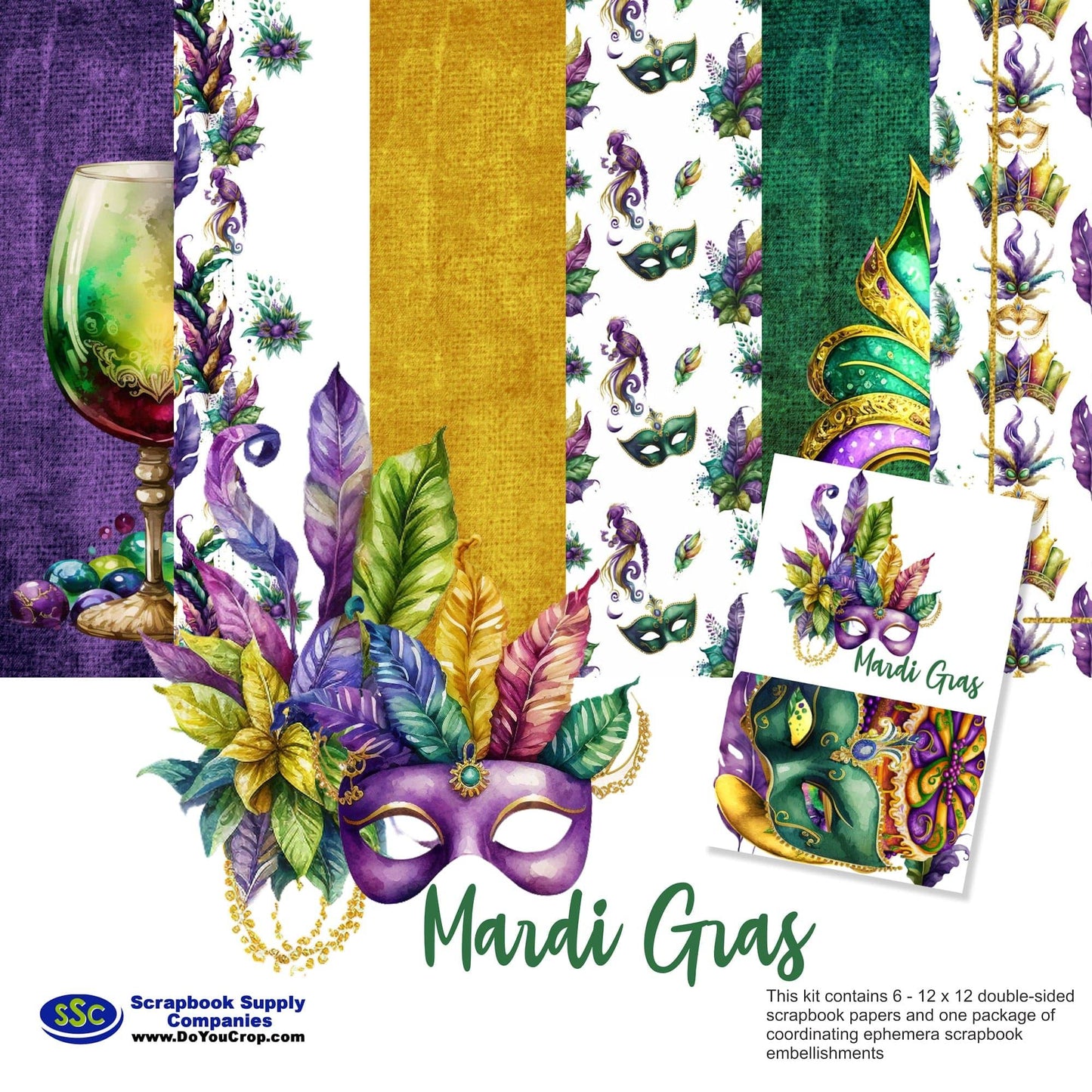 SSC - Mardi Gras 12x12 Collection