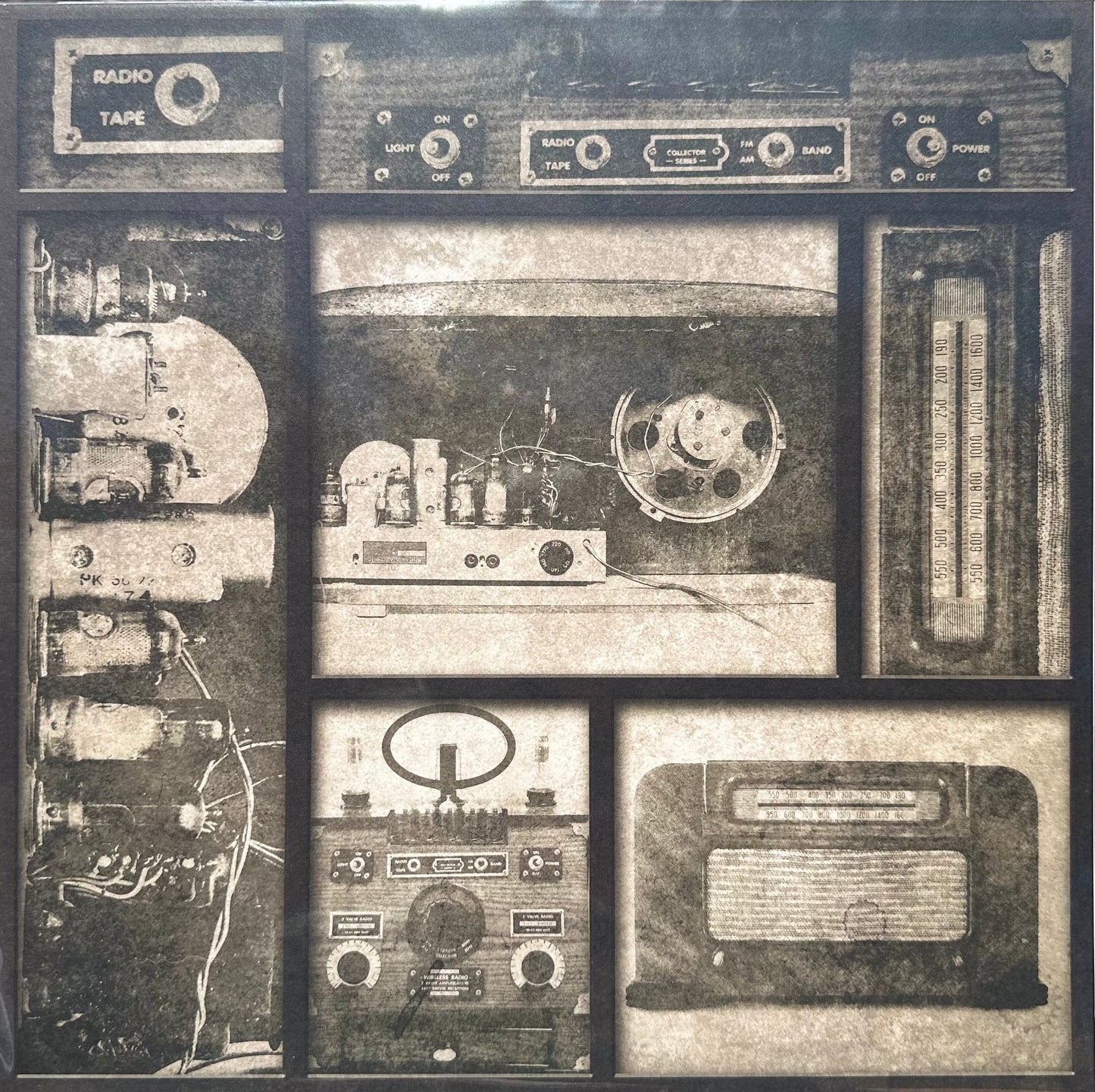 Vintage Market - 12x12 single Sided Paper - Vintage Radio