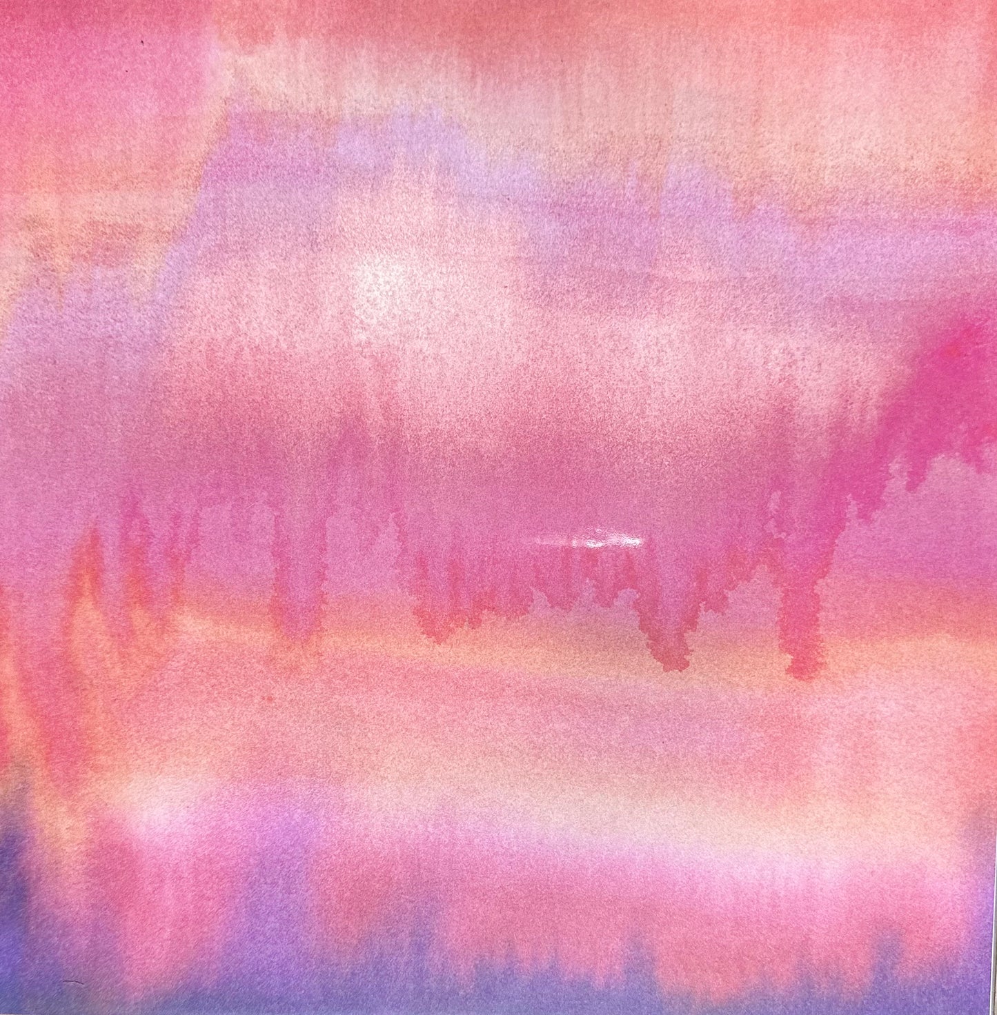 Vintage Market - 12x12 Single Sided Paper - Running Water Color