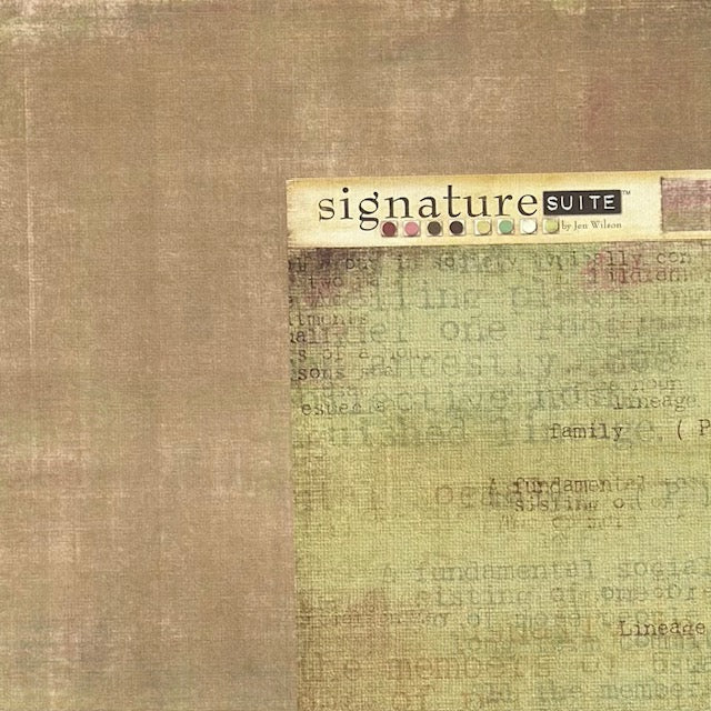 Vintage Market - Signature Suite - Family Roots - 12x12