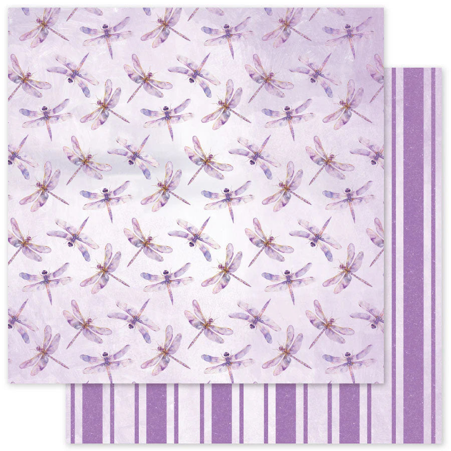 Paper Rose Studio - Lavender & Fairies Basics Paper D