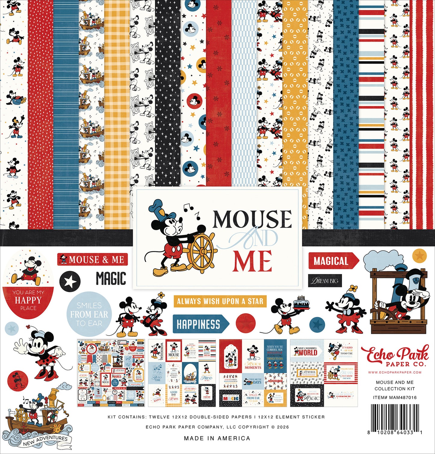 Echo Park - Mouse and Me Collection Kit
