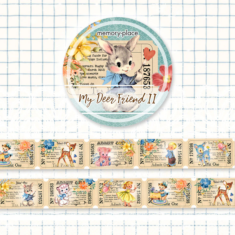 Memory Place - My Deer Friend II Washi Tape