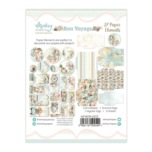 Mintay Papers - Bon Voyage Paper Elements