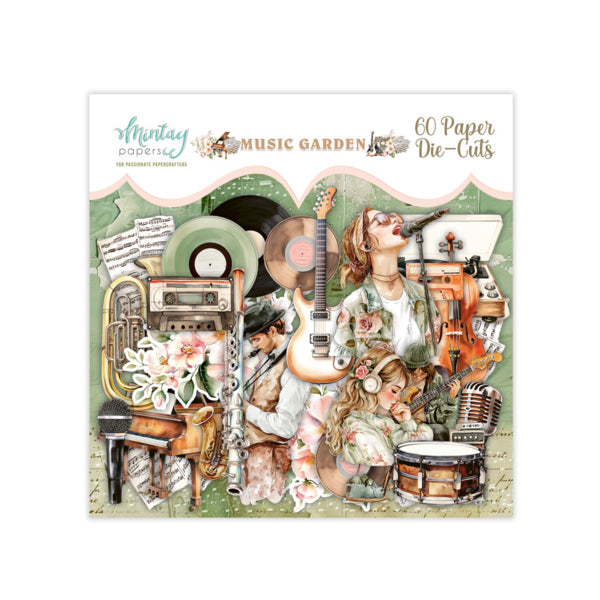 Mintay Papers - Music Garden Die Cuts