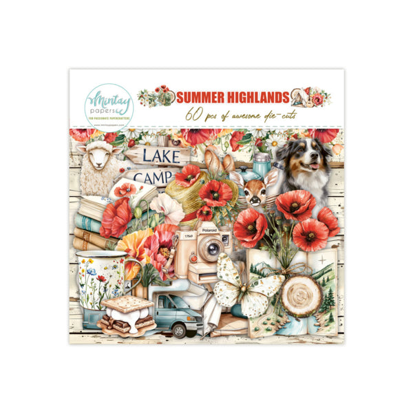 Mintay Papers - Summer Highlands 60 Pcs. Die Cuts