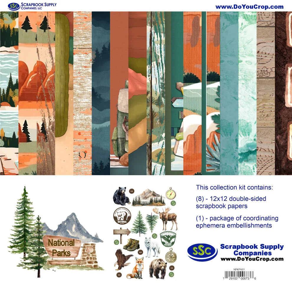 SSC - National Parks 12x12 Collection Kit