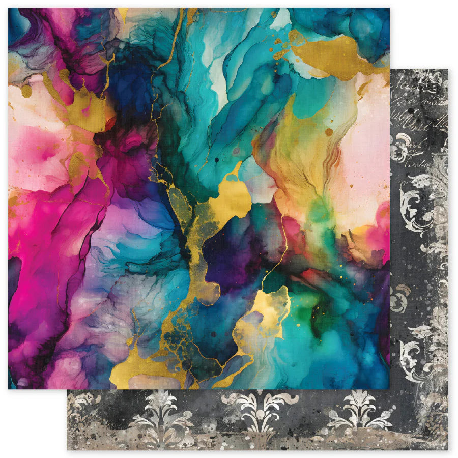 Paper Rose Studio - Portraits in Bloom Basics Paper C