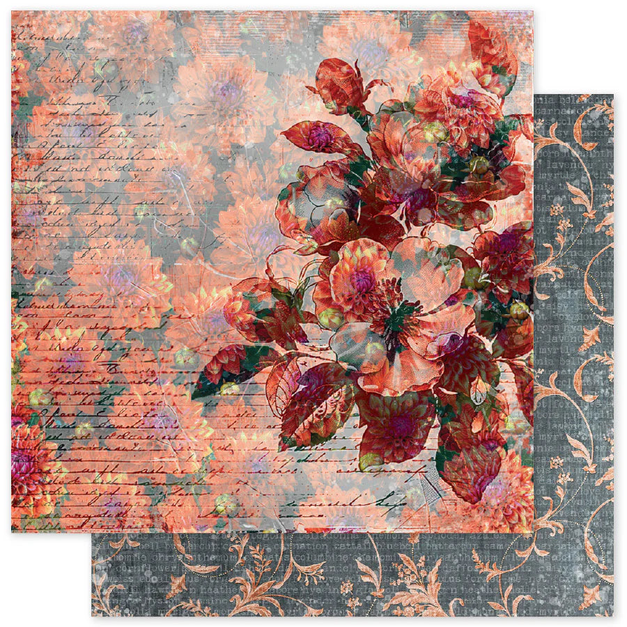 Paper Rose Studio - Portraits in Bloom Basics Paper F