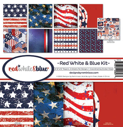 Designs By Reminisce - Red White & Blue Kit