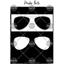 Maker Forte - Slimline Stencil - Aviators