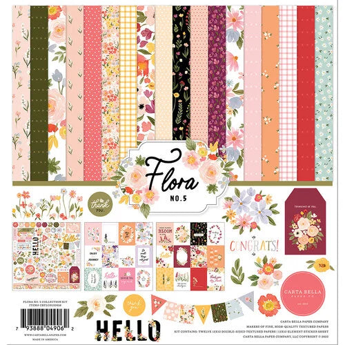 Carta Bella - Flora No. 5 Collection Kit