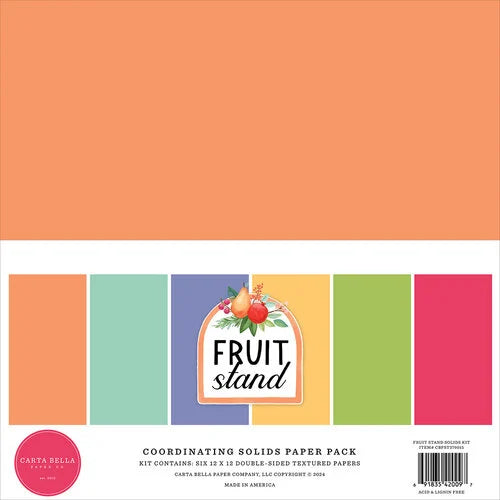 Carta Bella - Fruit Stand Coordinating Solids Pack
