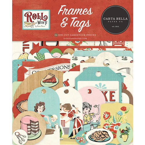 Carta Bella - Roll With It Frames and Tags Pack