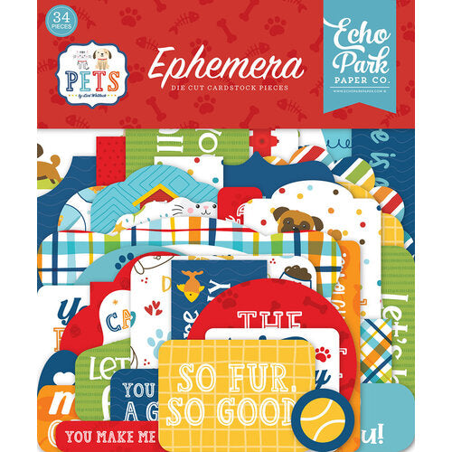 Echo Park- Ephemera-Pets