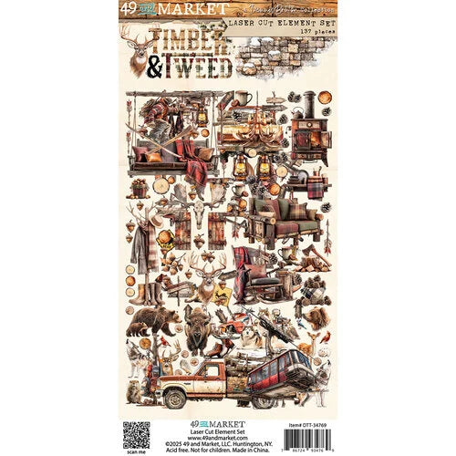49 & Market - Timber & Tweed - Laser Cut Elements