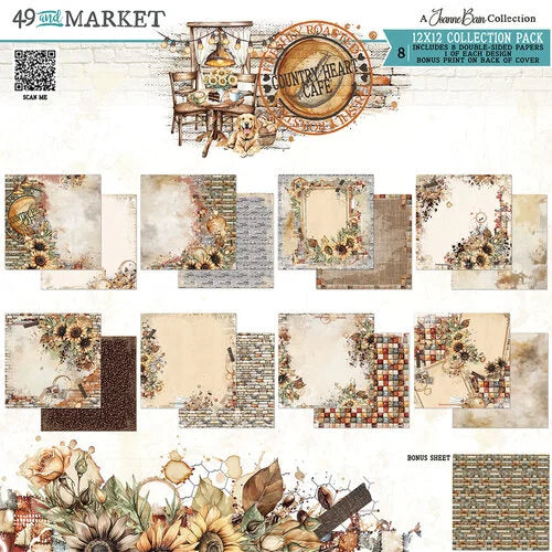 49 & Market - Country Heart Cafe 12x12 Collection