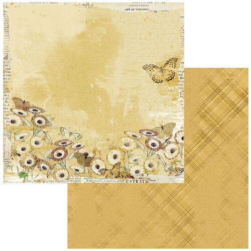 49 & Market - Color Swatch Collection - Ochre #4 12x12 Paper