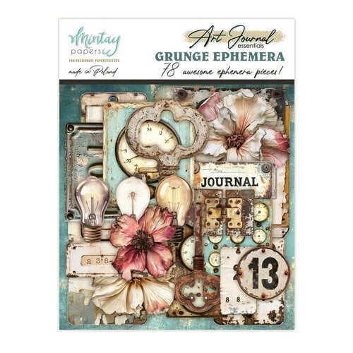 Mintay Papers - Art Journal Essentials - Grunge Ephemera
