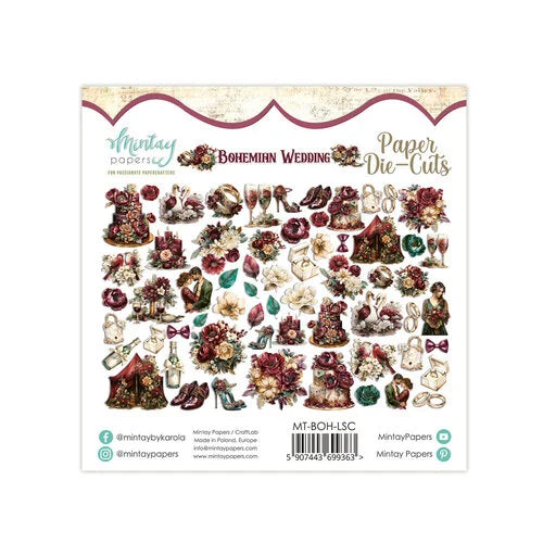 Mintay Papers - Bohemian Wedding Die Cuts