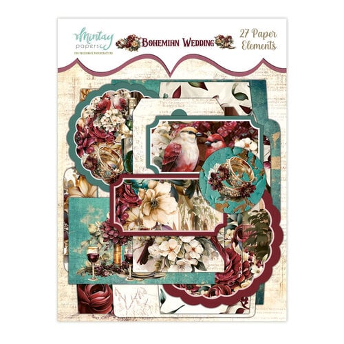 Mintay Papers - Bohemian Wedding Paper Elements