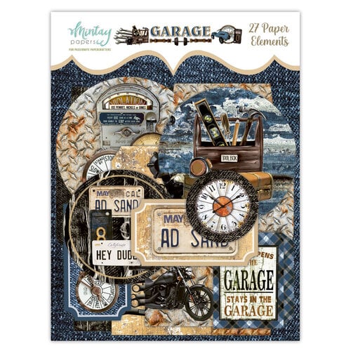 Mintay Papers-Garage- Paper Elements