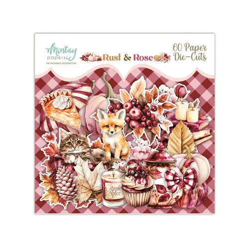 Mintay Papers - Rust & Roses Die Cuts