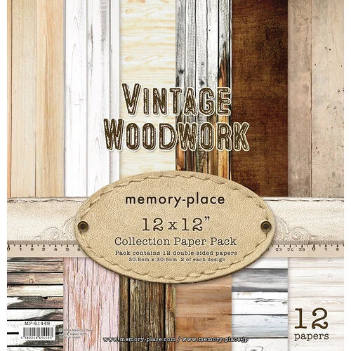 Memory Place - Vintage Woodwork 12x12 Collection